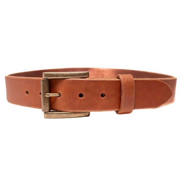 Proven Hands Settler Full Grain Leather Belt – Made in USA - Buck Brown