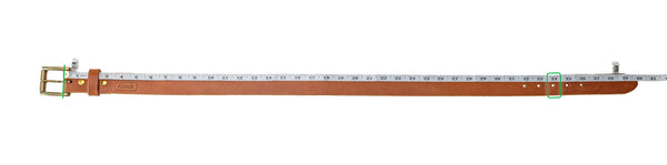 How to Size Your Handmade Full Grain Leather Belt