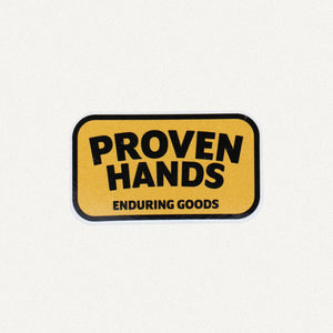 Proven Hands Sticker Pack