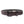 Proven Hands Classic Full Grain Leather Belt – Made in USA - Black - Black Buckle