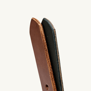 Made in USA Settler Slim Belt by Proven Hands — Full Grain, Everyday