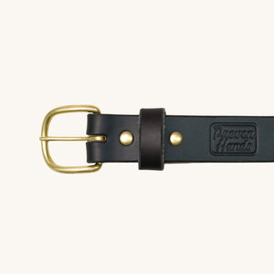 Made in USA Classic Work Belt by Proven Hands — Full Grain, Heavy Duty