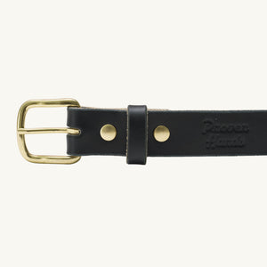Made in USA Settler Slim Belt by Proven Hands — Full Grain, Everyday