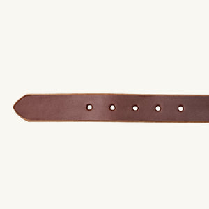 Made in USA Settler Slim Belt by Proven Hands — Full Grain, Everyday